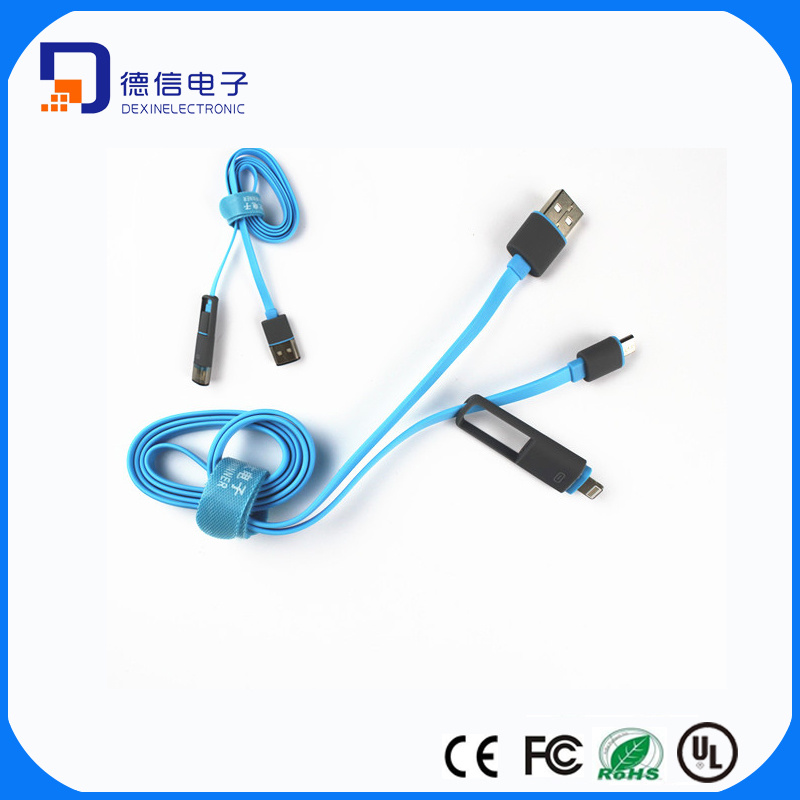 Micro&Lighting USB Cable for Mobile Phone