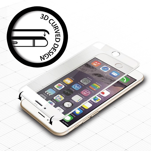 Titanium Alloy Tempered Glass Screen Protector for iPhone 6