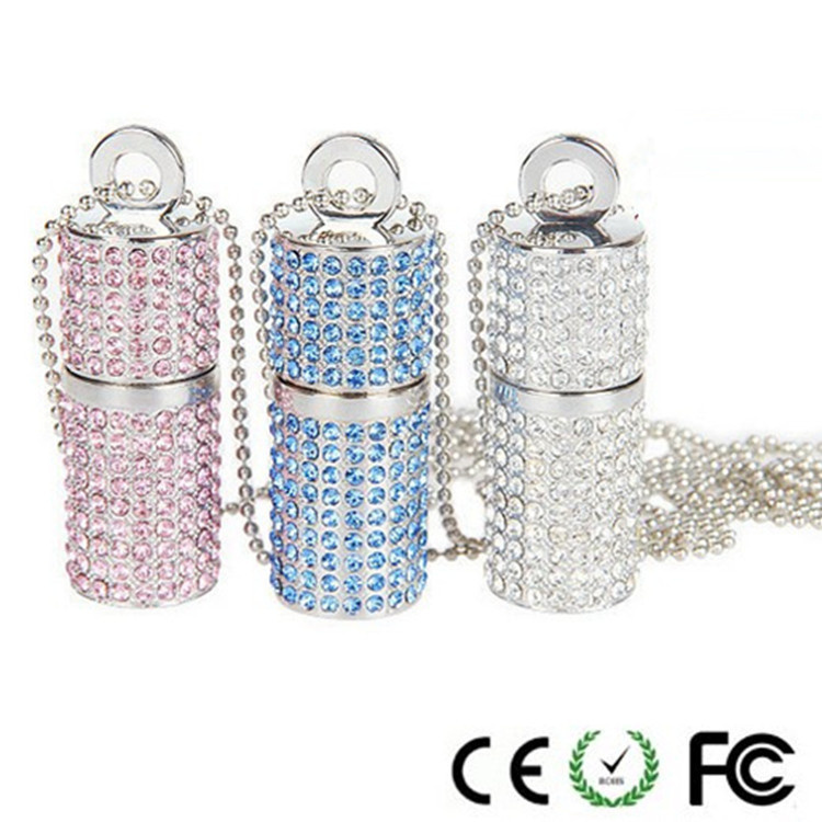 2GB 4GB 8GB Jewelry Diamond Material Crystal USB Flash Drive