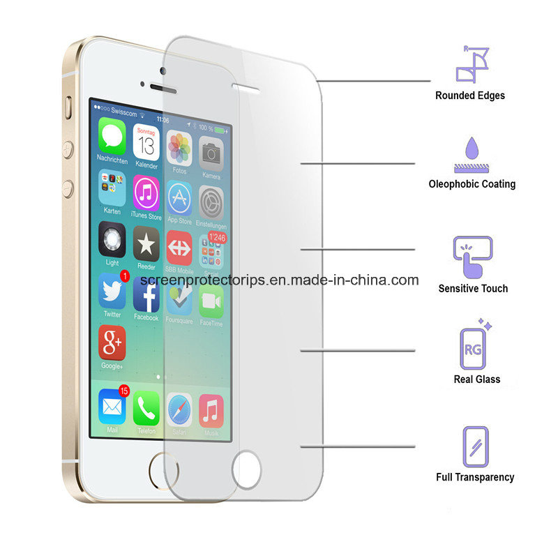 Anti-Blue Light Glass Screen Protector China Mobile Film for iPhone5