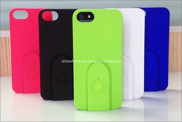 PC Material Mobile Phone Case for iPhone 5s with Fashionable Design Bluetooth Wireless Shutter Selfie (JH-N119)