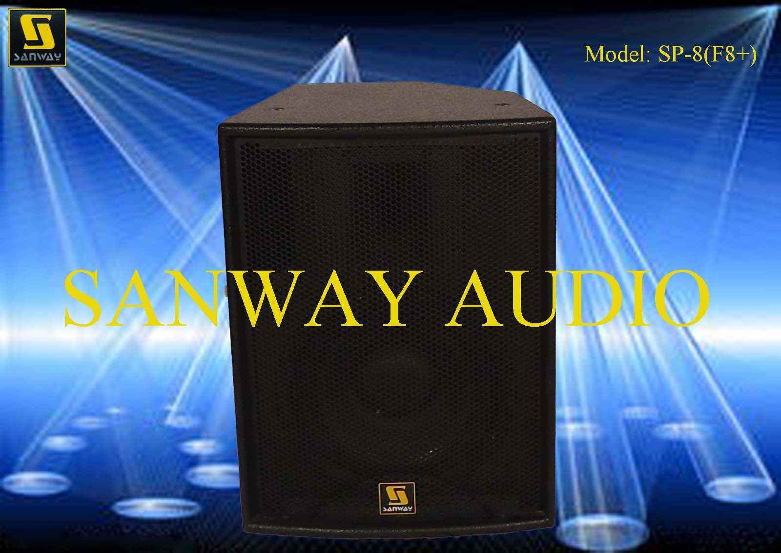 Sp-8 Professional 8'' Speakers Audio