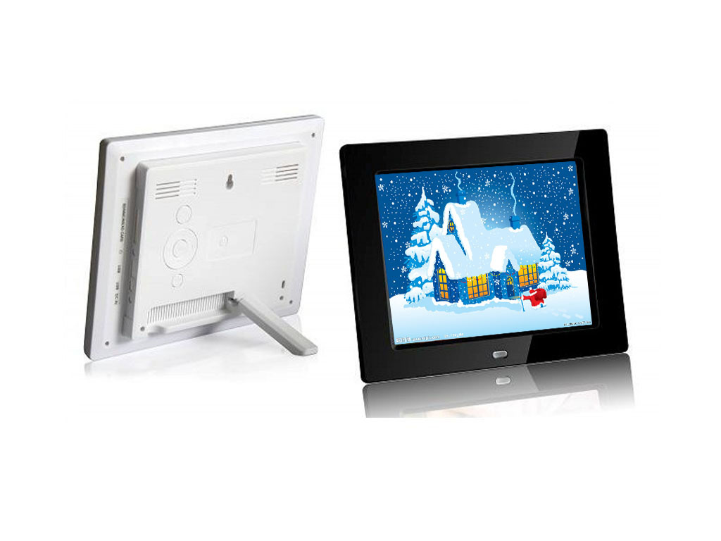 8'' gift box packing digital picture frame with battery