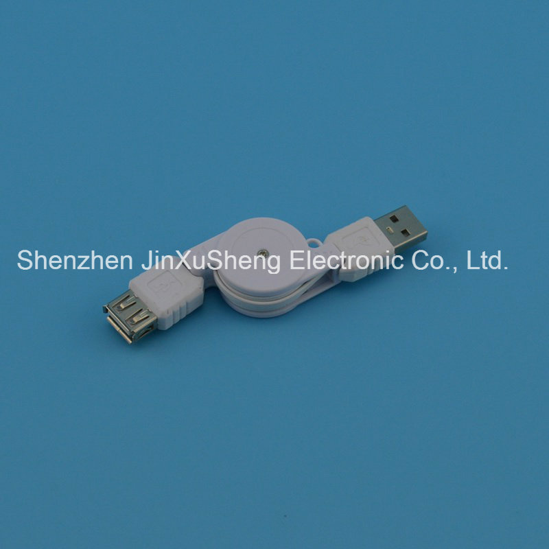 Retractable USB Cable for Extended USB Port