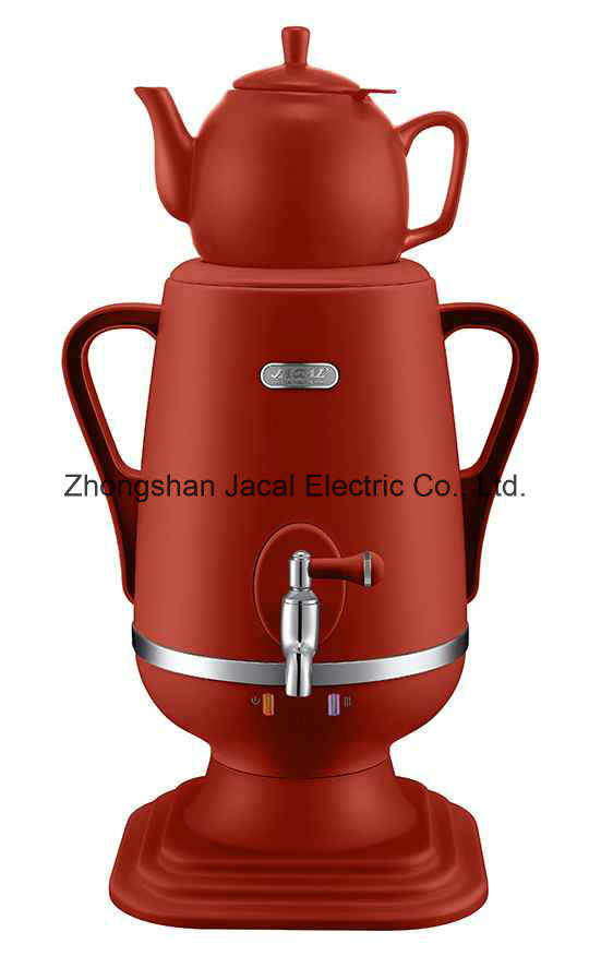 3.2L Plastic Samovar (with porcelain/glass teapot) [T18e]
