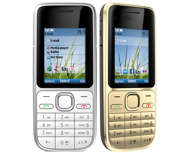 Original Low Cost C2-01 Mobile Phone for Russia