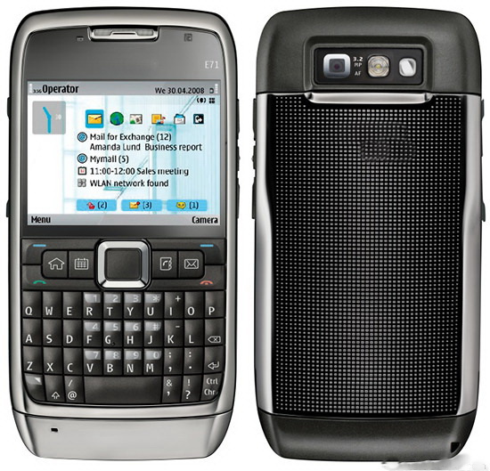 Original Full Keyboard Mobile Phone (E71)