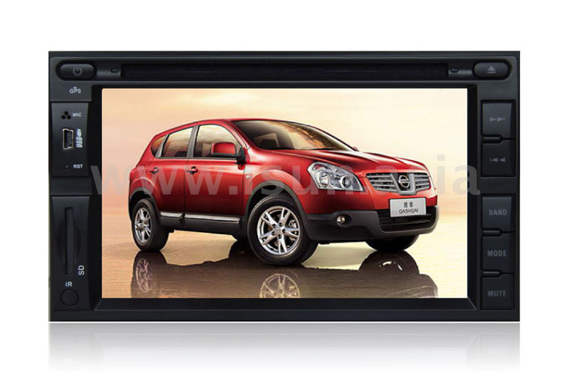 2 DIN Car DVD Player with GPS for Nissan Qashqai (TS6783)