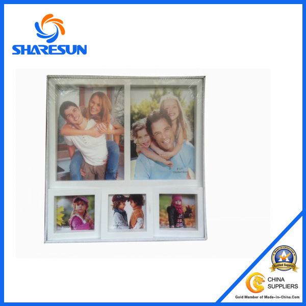 Item Ppf00914 5PCS Plastic Classic Design Combination Photo Frame