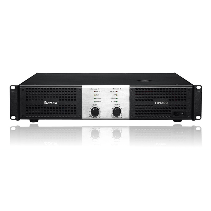 Td-Series Two Channel PRO Audio Power Amplifier