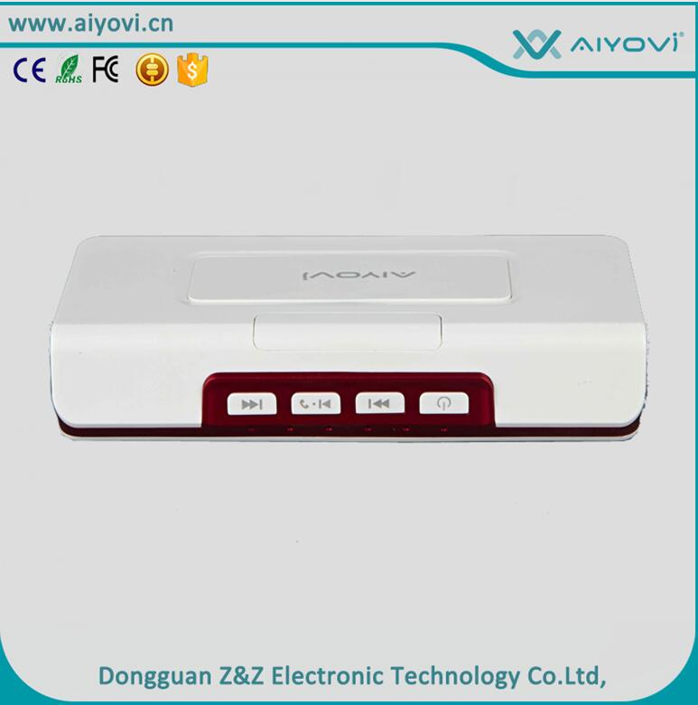 New Design Portable External Power Bank with Bluetooth Speaker