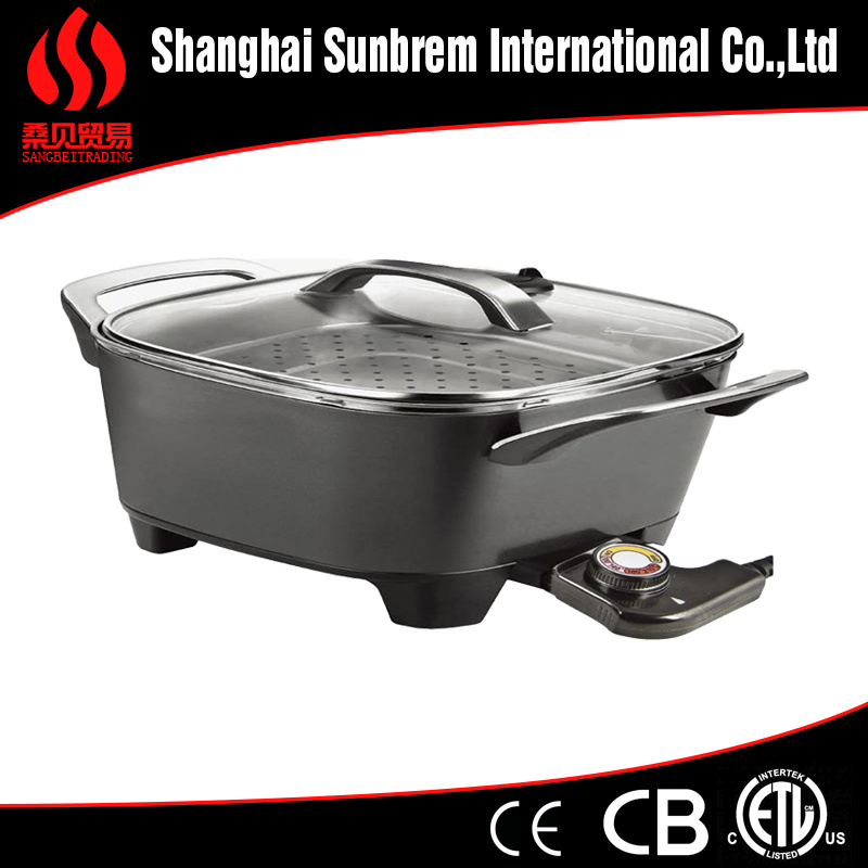 1500W Electrical Skillet Kitchen Equipment