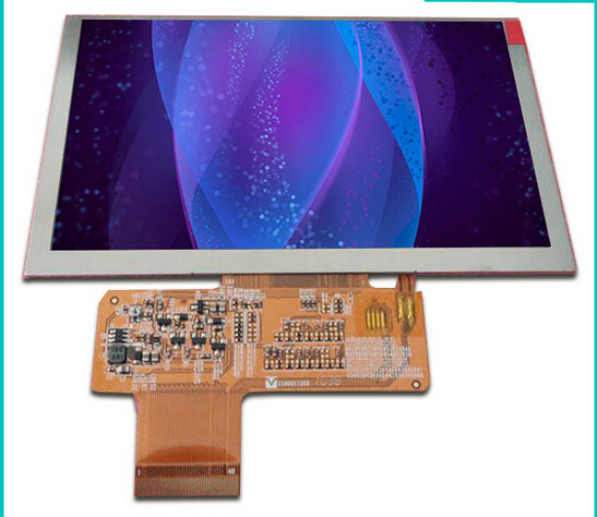 Tianma TM050rbh01 High Brightness 800X480 Resolution 5.0 Inch TFT LCD Display with Tp Touch Panel