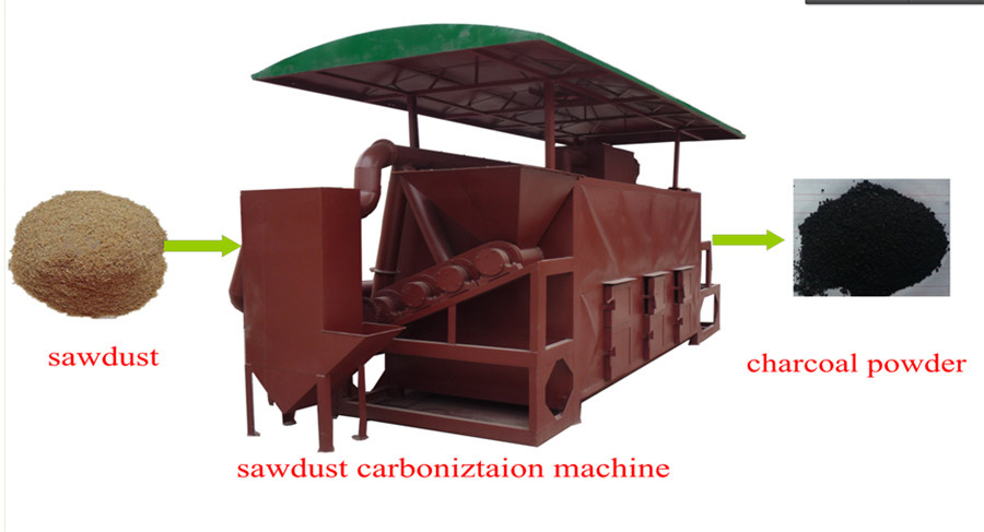 Sawdust Carbonizing Stove