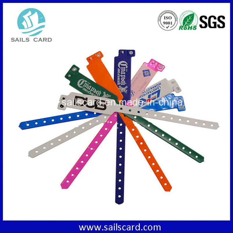 UHF RFID Waterproof Patient ID Bracelets for Tracking