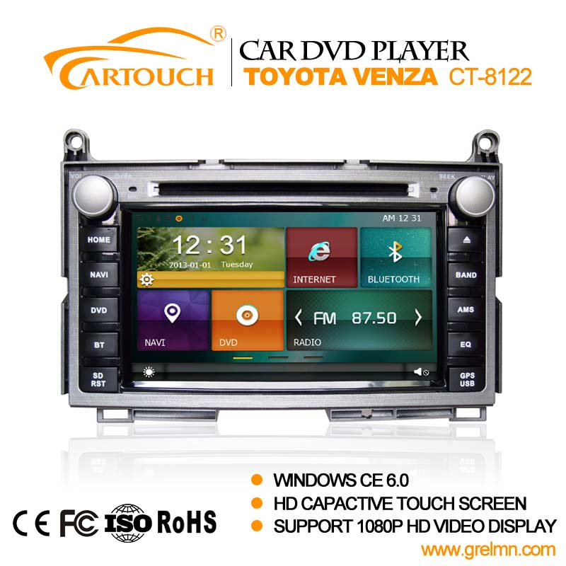 Touch Screen Car GPS Navigation System for Toyota Venza