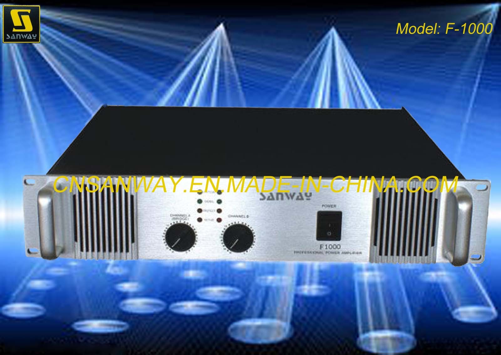 F Series High Switching Professional Power Amplifier (F1000)