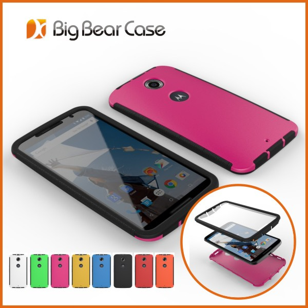 Dual Layer Screen Protector Phone Case Nexus 5