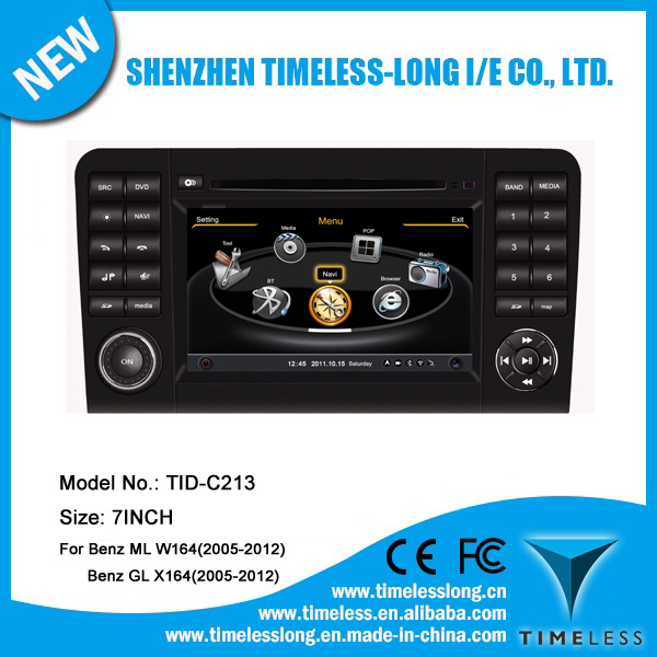 Car Stereo for Benz L W164 (2005-2012) with Phonebook iPod RDS 3G WiFi 20vcdc A8 Chip CPU 1gmhz ROM 512MB 4G Memory S100 System