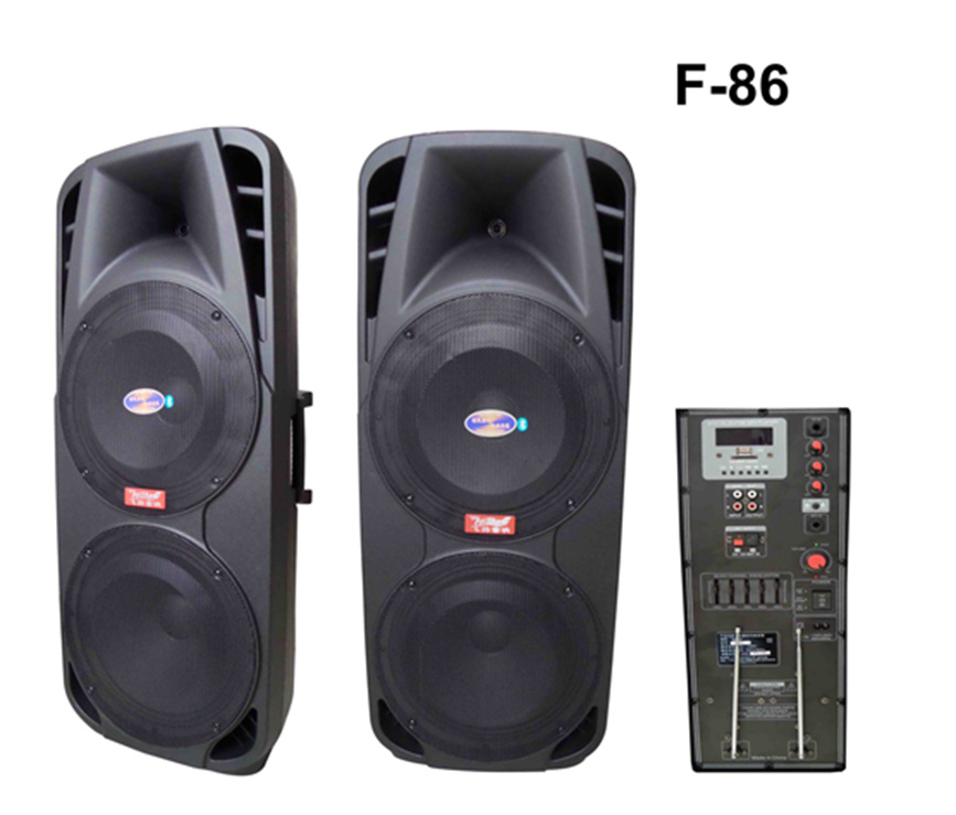 Big Bluetooth Portable Speaker System (F86)