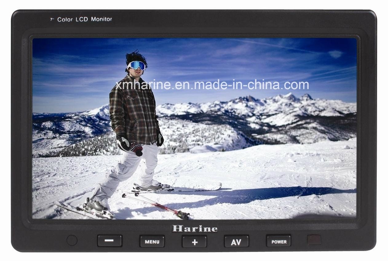 7 Inches Car Monitor High Definition Rear View System