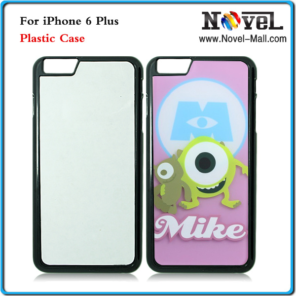 New 2D Sublimation Plastic Cell Phone Case for iPhone6+