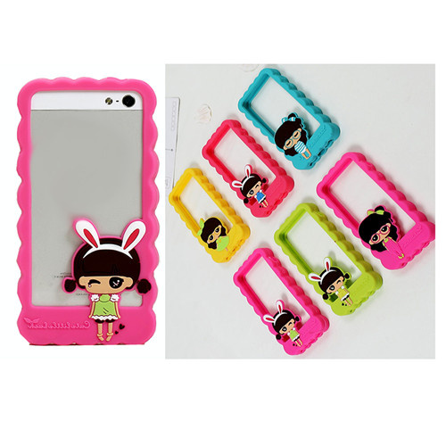 Cute Silicone Bumper Case for iPhone 6