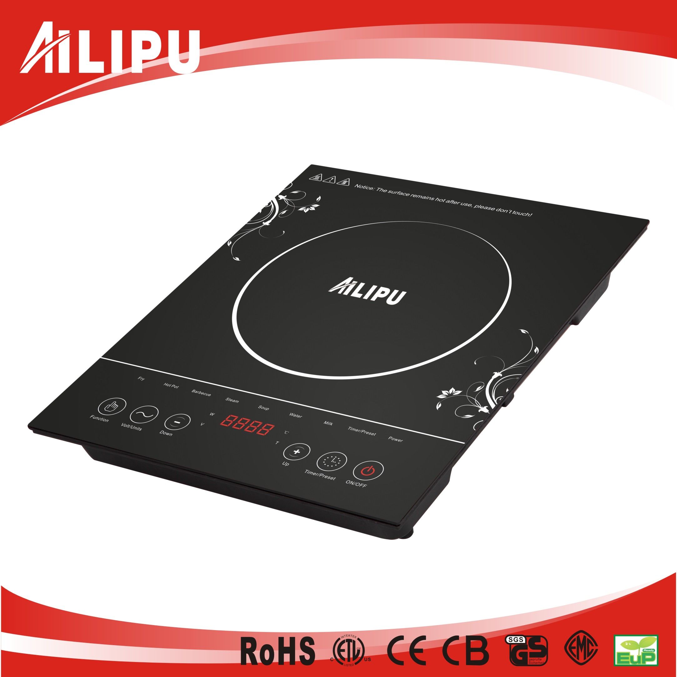 120 V Intelligent Frequence Sensor Touch Induction Cooker /Induction Cooktop Sm15-A79