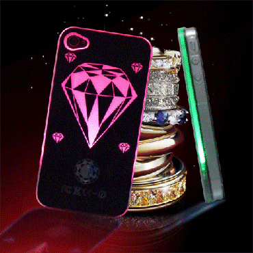 LED Flashing Case for iPhone 4 / 4G / 4s / 5