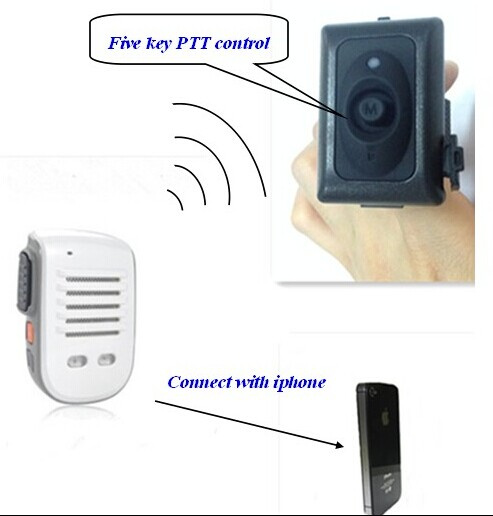 Bluetooth Microphone for Rugged Waterproof Cell Phone