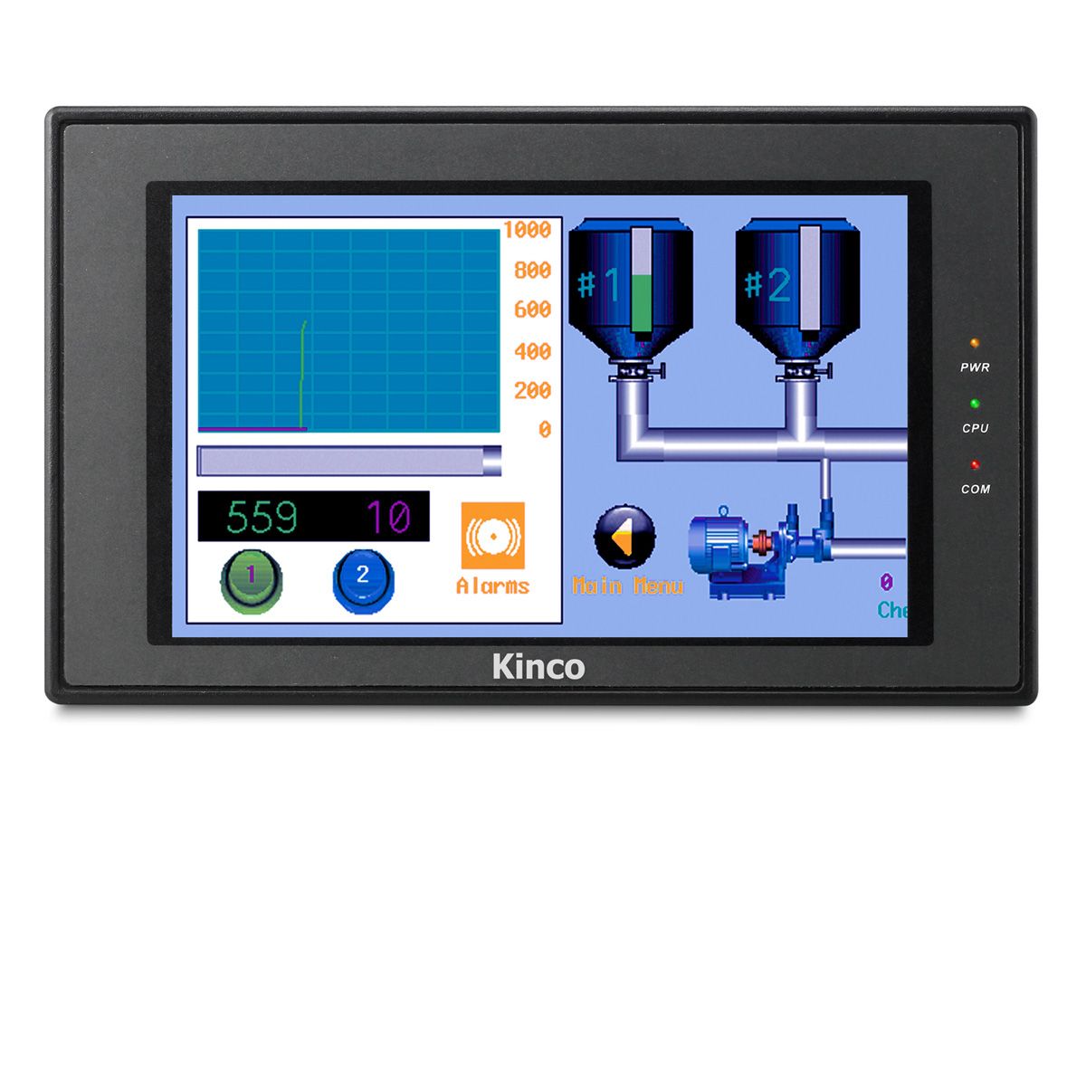 HMI Touch Screen for PLC Mt4404t 7'' 16: 9 HMI Touch Screen