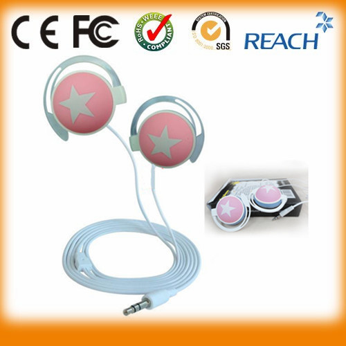 Good Quality 3.5mm Earhook MP3 Earphone for iPhone