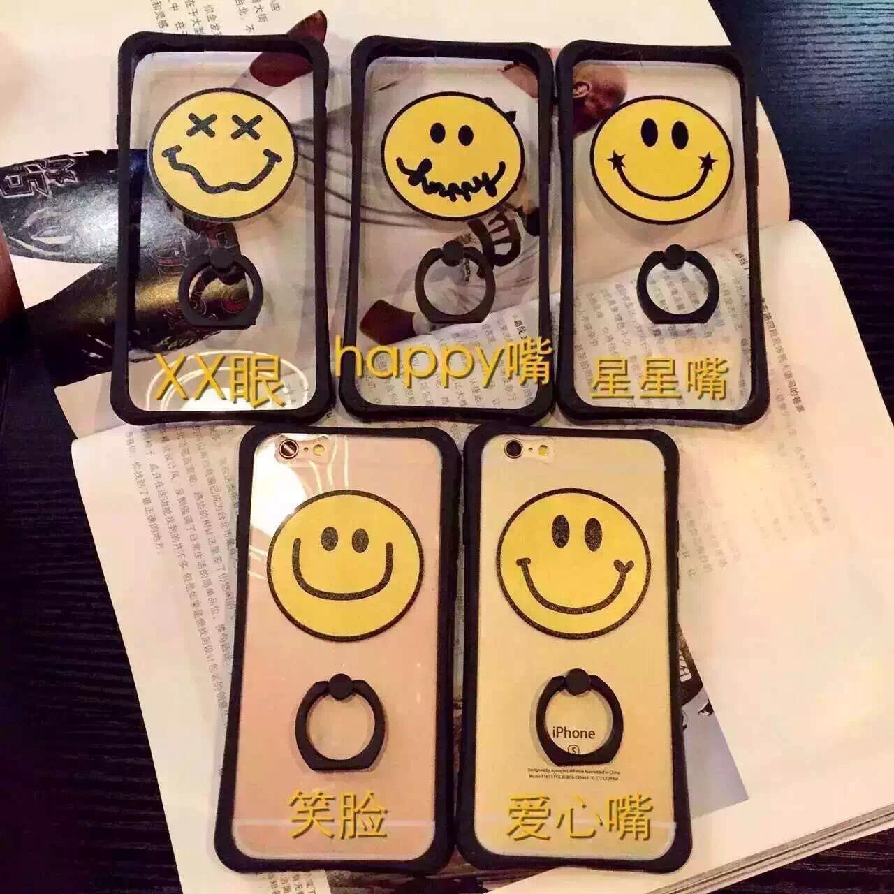 Waistline Smiley Mobile Phone Case for iPhone 6