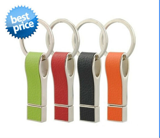 Hot! ! Flash Drives with Leather Case USB Stick