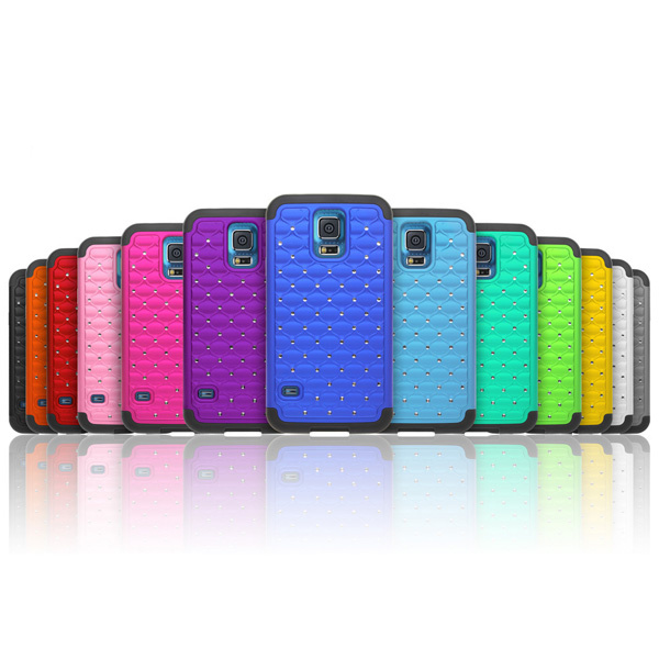 Deluxe Diamond-Studded Mobile Phone Case