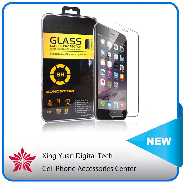 Sundatom Ultra Thin High Quality 2.5D Premium Tempered Glass Screen Protector for iPhone 6 6g 4.7 Inch Explosion Proof Glass