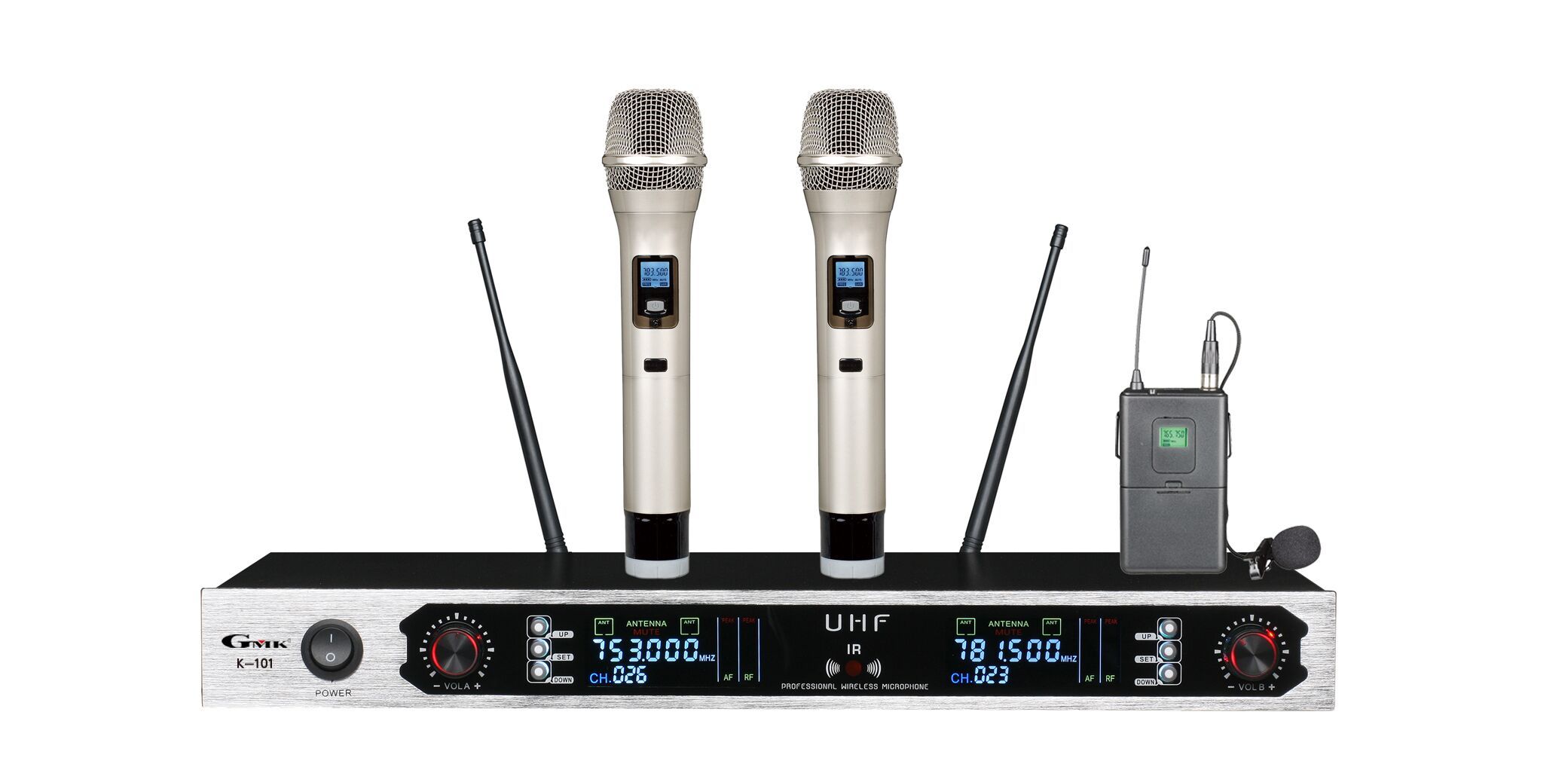 Sandy New Wireless Microphone Models K Series