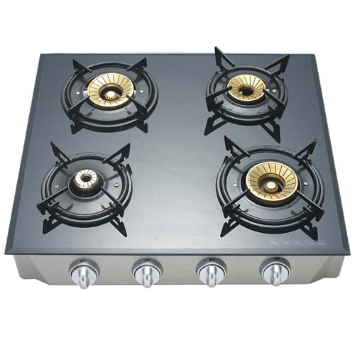 4-Burner Glass Table Gas Stove (T-C4001)