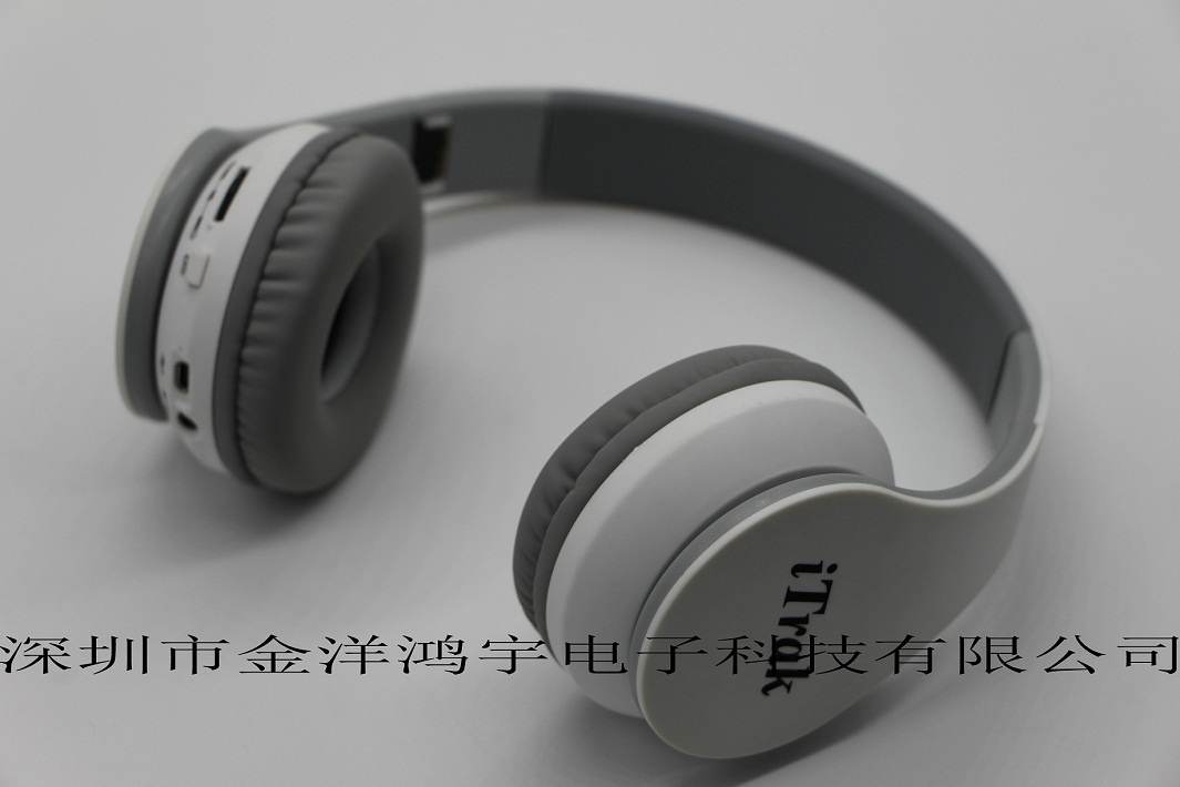 New Over Head Style MP3 Colorful Bluetooth Headphones