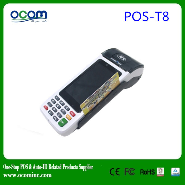 Touch Screen Android Mobile POS Terminal Machine