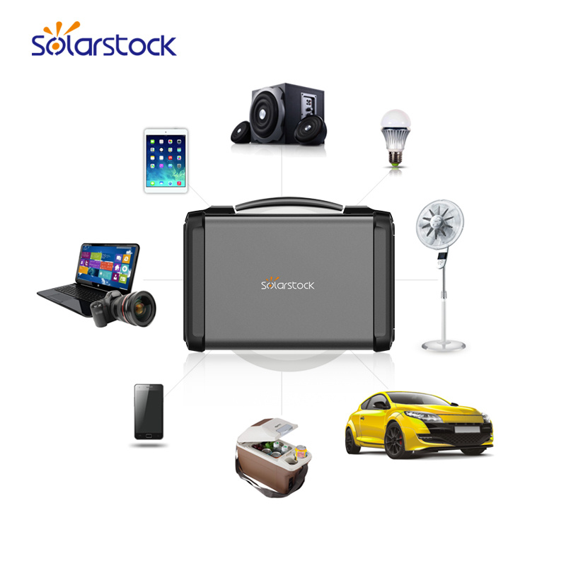 Solar Generator Wirh Rechargeable Lithium Battery