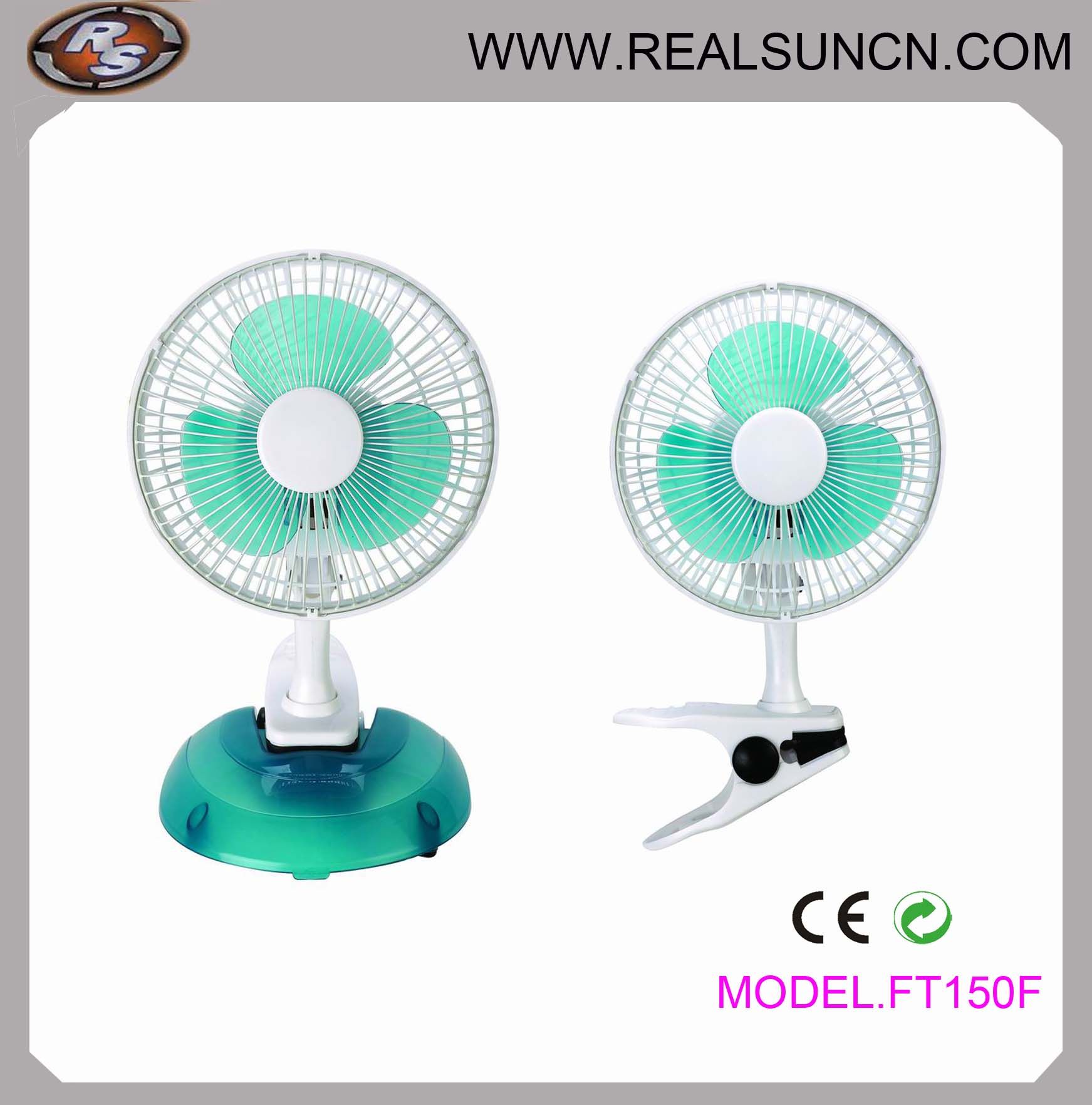 Table Fan Clip Fan Two in One-6inch