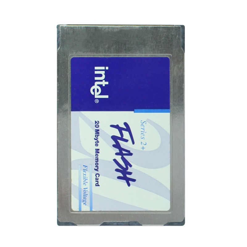 20 Mbyte Memory Card Flexible Voltage Series 2+ 20MB Intel Flash Card