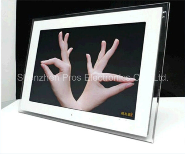 17 Inch Advertising Digital Picture Frame Wall Mounted