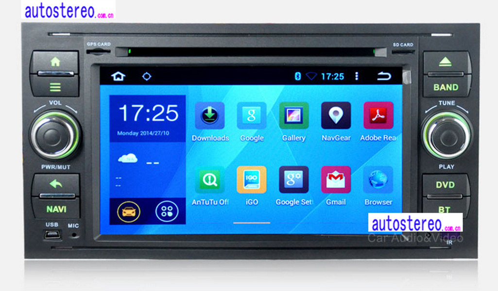 Android 4.2.2 Car Stereo for Ford Tablet DVD Player