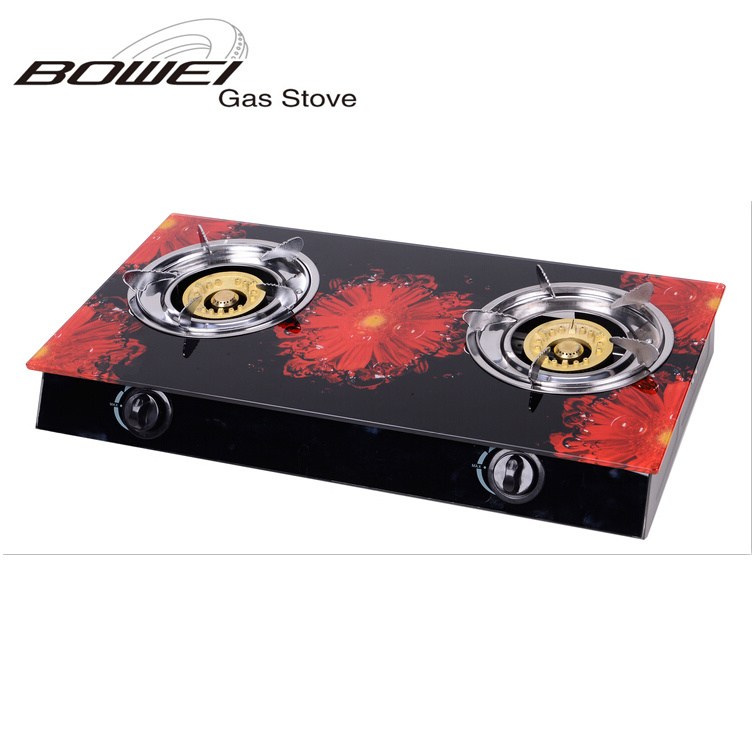 House Cookware Gas Stove with Glass Top