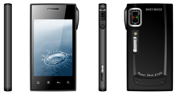 Multi Function Small Phone with Cameras (KK D100)