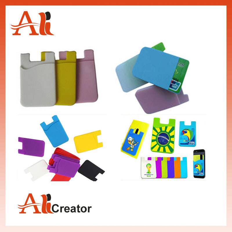 Wholesale Silicone Phones Wallets Silicone Card Holder