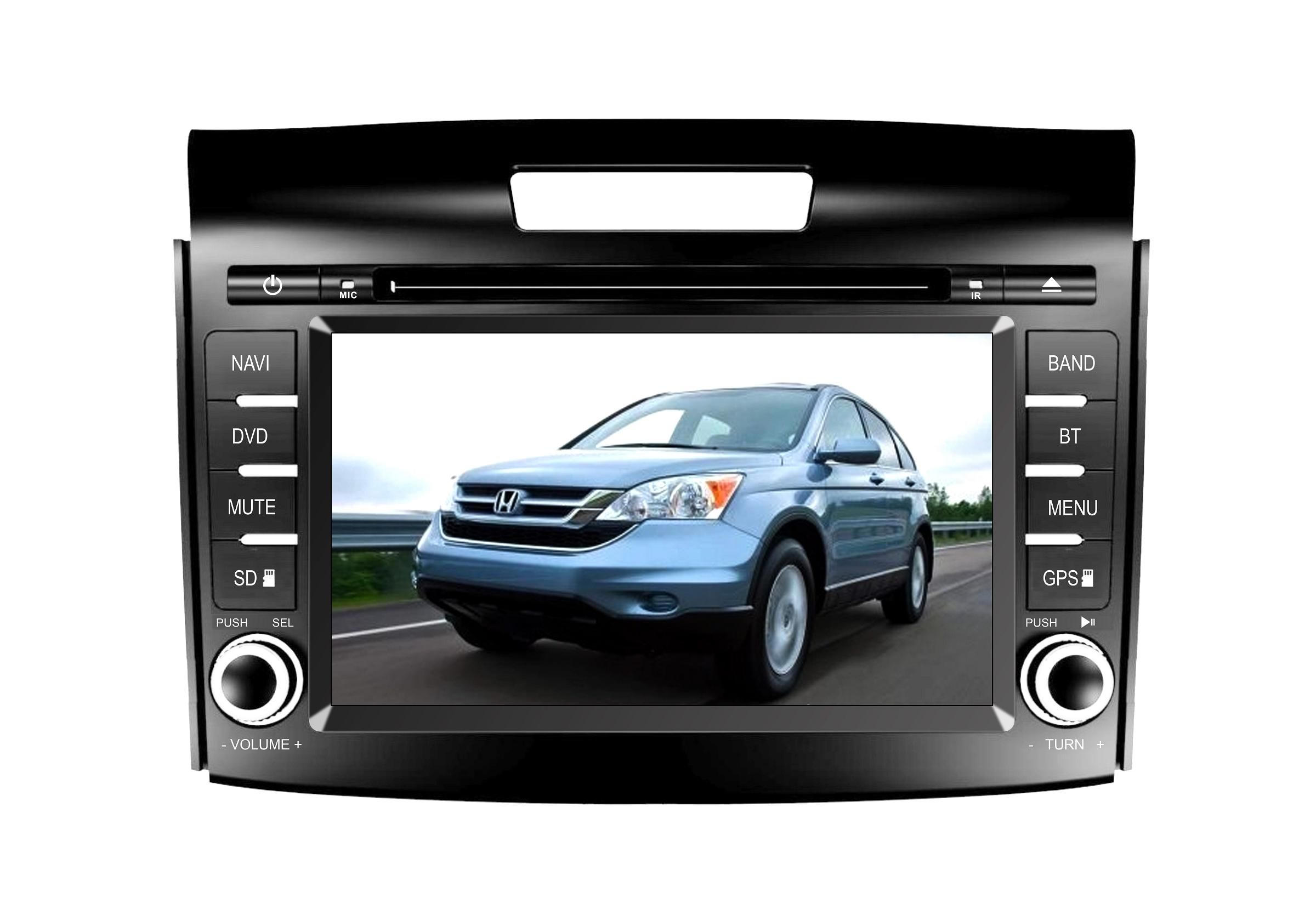 Double DIN Car DVD Player with GPS for Honda CRV 2012