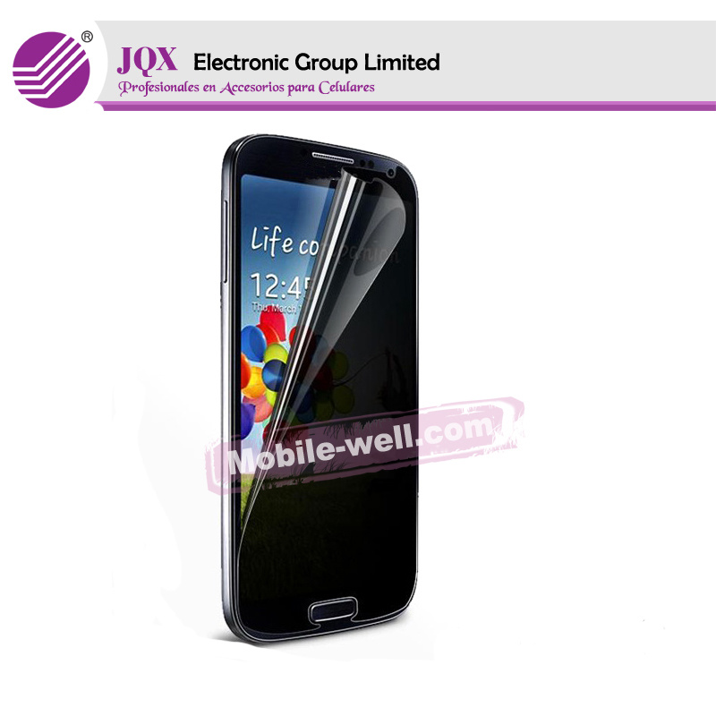 Privacy Screen Protector for Samsung I9500 Galaxy S4